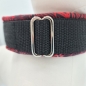 Preview: Halsband schwarz & rot